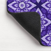 Elegantes Dekorationsmuster von Boho Floral Mousepad (Ecke)