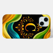 Elegantes Dekorationsschreiben C Design Case-Mate iPhone Hülle (Rückseite (Horizontal))