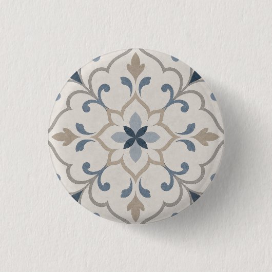 Elegantes Dekoratives Button (Vorderseite)