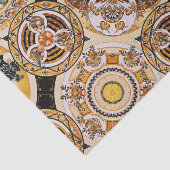 Elegantes Dekoratives Jugendstil Seidenpapier (Ausschnitt)