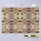 Elegantes Dekoratives Jugendstil Seidenpapier (Handwerk)