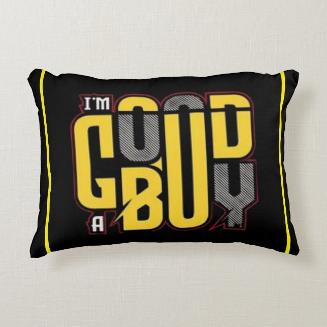 Elegantes dekoratives Kissen | Gemütlicher Zuhause (Vorderseite)