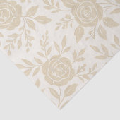 Elegantes Dekoupage Tissue Paper zur Beige-Rose Seidenpapier (Ausschnitt)