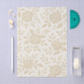 Elegantes Dekoupage Tissue Paper zur Beige-Rose Seidenpapier (Handwerk)
