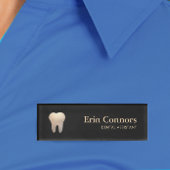 Elegantes Dental Assistant Dentist Tooth Logo Namenschild