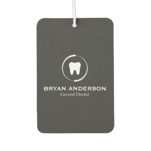 Elegantes Dental-Logo Autolufterfrischer