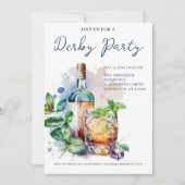 Elegantes Derby-Party Einladung (Vorderseite)