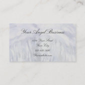 Elegantes Design Angelkarte Lesen Visitenkarte (Rückseite)