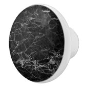 Elegantes Design aus schwarzem Marmor Keramikknauf (Rechts)