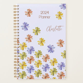 Elegantes Design der Blume Planer