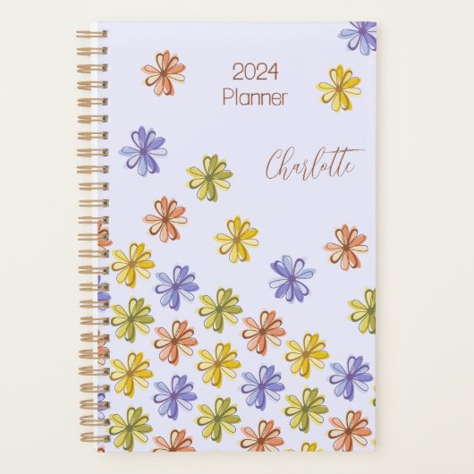 Elegantes Design der Blume Planer (Vorderseite)