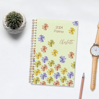 Elegantes Design der Blume Planer