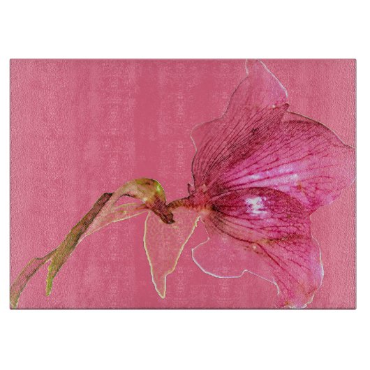 Elegantes Design der Blume Schneidebrett (Vorderseite)