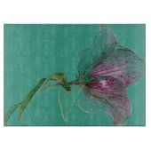 Elegantes Design der Blume Schneidebrett (Vorderseite)