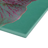 Elegantes Design der Blume Schneidebrett (Ecke)