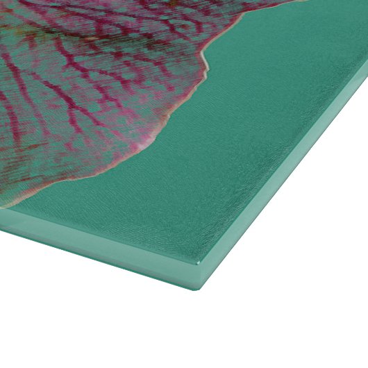 Elegantes Design der Blume Schneidebrett (Ecke)