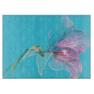 Elegantes Design der Blume Schneidebrett