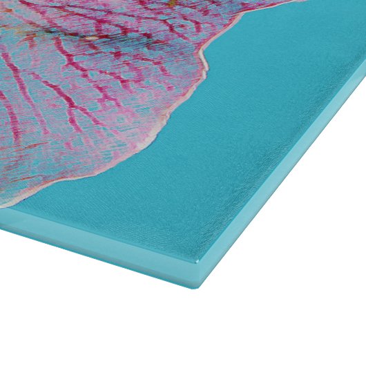 Elegantes Design der Blume Schneidebrett (Ecke)