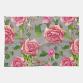 Elegantes Design der französischen Rose Garden Geschirrtuch (Horizontal)