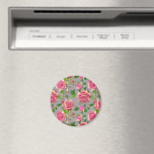 Elegantes Design der französischen Rose Garden Magnet (In Situ (Geschirrspüler))