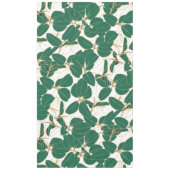 Elegantes Design der grünen Pflanze Tischdecke (Vorderseite)