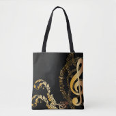 Elegantes Design der Musiknote Tasche (Vorderseite)