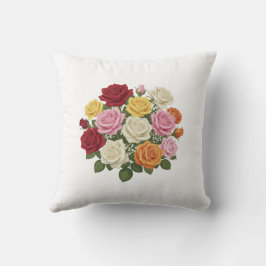 Elegantes Design der Rose Kissen