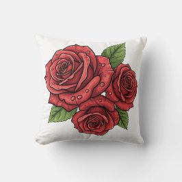 Elegantes Design der Rose Kissen