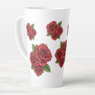 Elegantes Design der Rose Milchtasse
