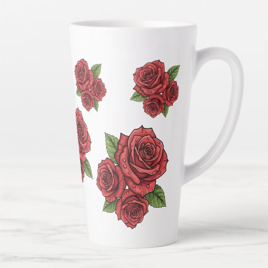 Elegantes Design der Rose Milchtasse (Rechts)