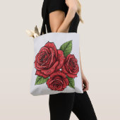 Elegantes Design der Rose Tasche (Von Nahem)