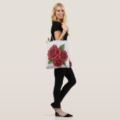 Elegantes Design der Rose Tasche (Am Model)