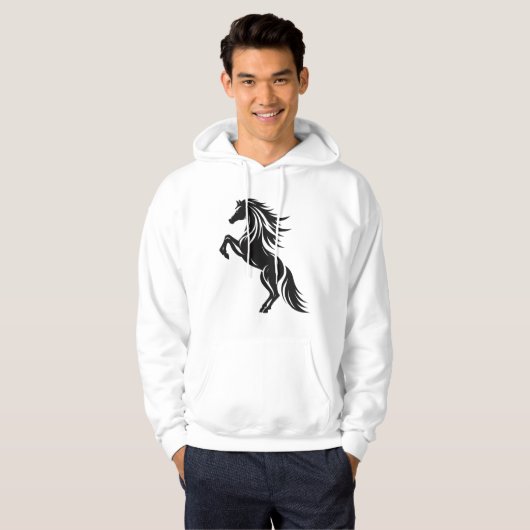 Elegantes Design der Silhouette Hoodie (Vorne ganz)