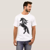 Elegantes Design der Silhouette T-Shirt (Vorne ganz)
