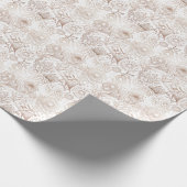 Elegantes Design des Meereslebens Geschenkpapier (Ecke)