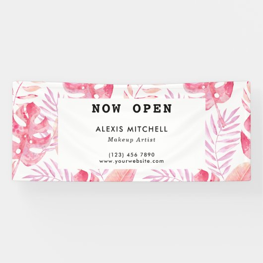 Elegantes Design-Designer-Business Banner (Horizontal)