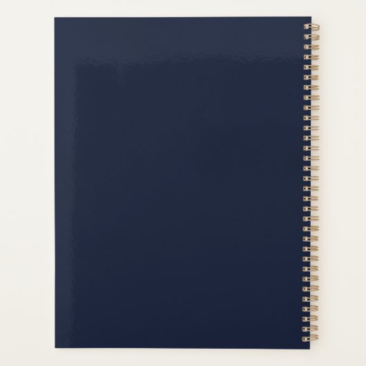 Elegantes Design für 2024 Planer (Rückseite)