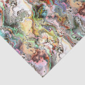 Elegantes Design für Abstrakte Oyster-Muschel Seidenpapier (Ausschnitt)