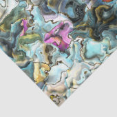 Elegantes Design für Abstrakte Oyster-Muschel Seidenpapier (Ausschnitt)