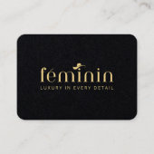 Elegantes Design für benutzerdefinierte Visitenkar Visitenkarte (Vorderseite)