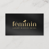 Elegantes Design für benutzerdefinierte Visitenkar Visitenkarte (Vorderseite)