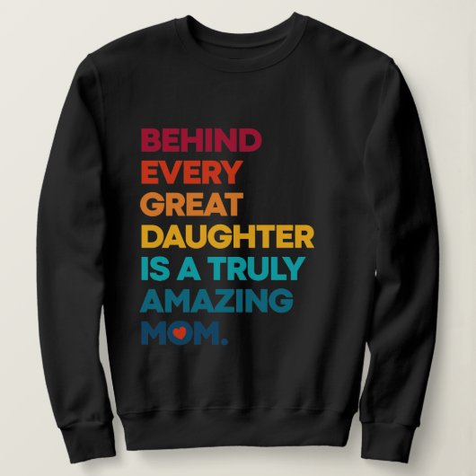 Elegantes Design für Mamas Day Sweatshirt (Design vorne)