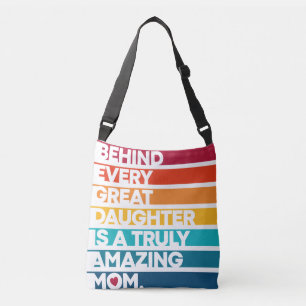 Elegantes Design für Mamas Tag Tragetaschen Mit Langen Trägern