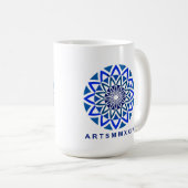 elegantes Design Kaffeetasse (VorderseiteRechts)