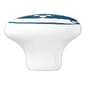 Elegantes Design Keramikknauf (Seitenansicht)