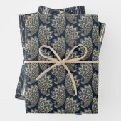 Elegantes Design Kunst, Dichtung und Musik Geschenkpapier Set (Beispiel)