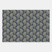 Elegantes Design Kunst, Dichtung und Musik Geschenkpapier Set (Vorderseite)