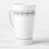Elegantes Design Milchtasse (Linke Ecke)