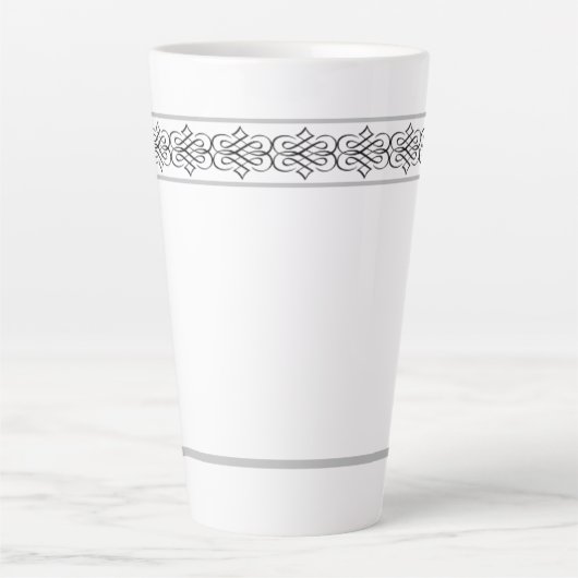 Elegantes Design Milchtasse (Vorderseite)