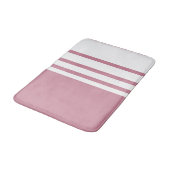 Elegantes Design, modernes Muster, senkrechte Stre Badematte (Schrägansicht)